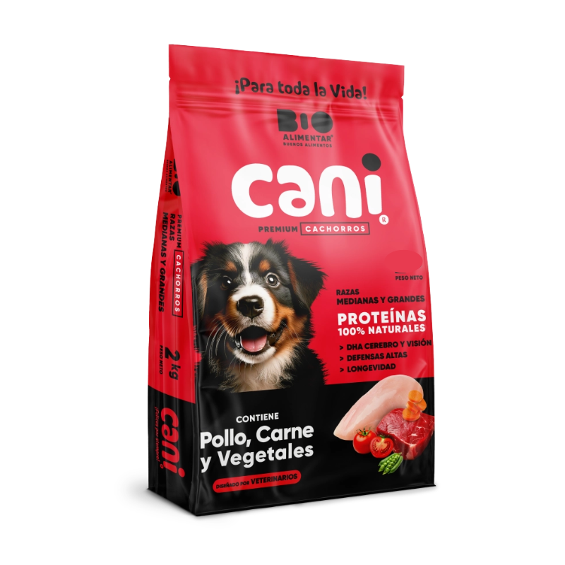 Cani Cachorro Raza Mediana y Grande 25 Kg