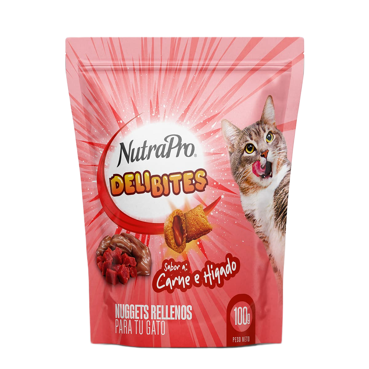 Nutra Pro Delibites Carne e Hígado 100 gr
